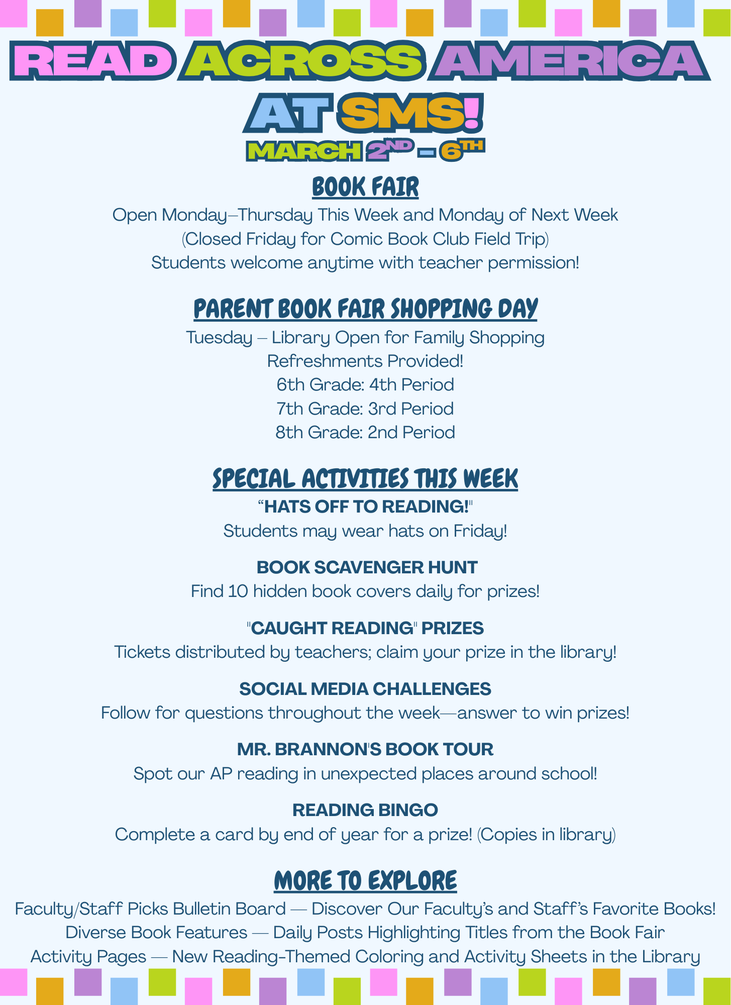 Read Across America at SMS